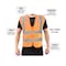 Tr Industrial Orange High Visibility Reflective Class 2 Safety Vest, XXXL, 5-pk TR88054-5PK - alternate 3
